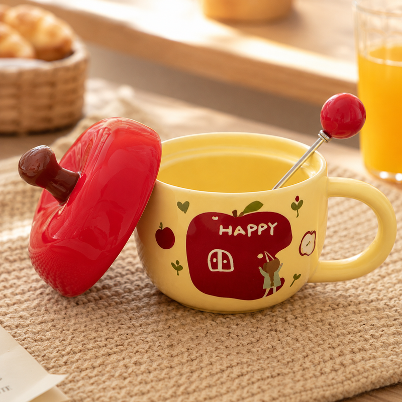 Apple House - HAPPY, Warmth and a Quiet Yellow Field