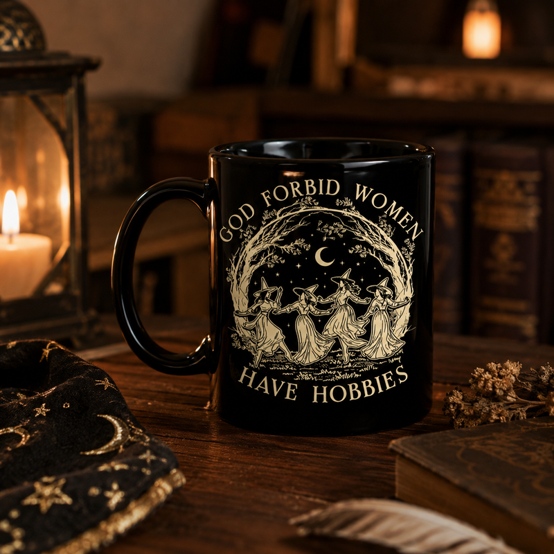 God Forbid Women Have Hobbies - Moonlit Coven Mug