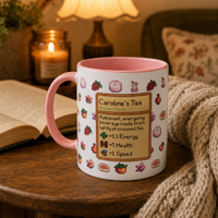 Caroline's Tea - Pixel Item Card Mug