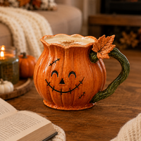Stitched Grin - A Study in Sculpted Autumn Form