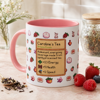 Caroline's Tea - Pixel Item Card Mug