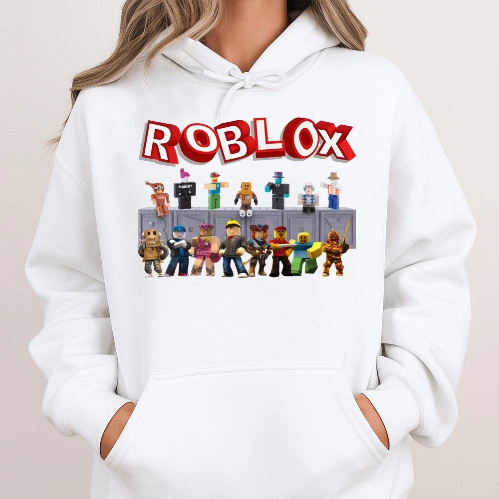 Gamer Character Graphic Hoodie | Retro Video Game Enthusiast Apparel | Premium Cotton Blend | Gift For Teens And Adults