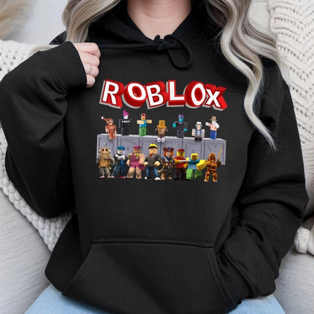 Gamer Character Graphic Hoodie | Retro Video Game Enthusiast Apparel | Premium Cotton Blend | Gift For Teens And Adults