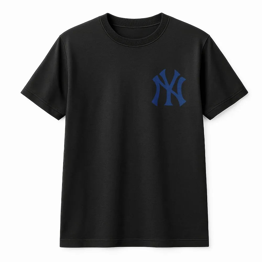 NY Logo T-Shirt | Minimalist Baseball Inspired Graphic | Premium Soft Cotton Tee | Unisex Sport Style Gift for Fans