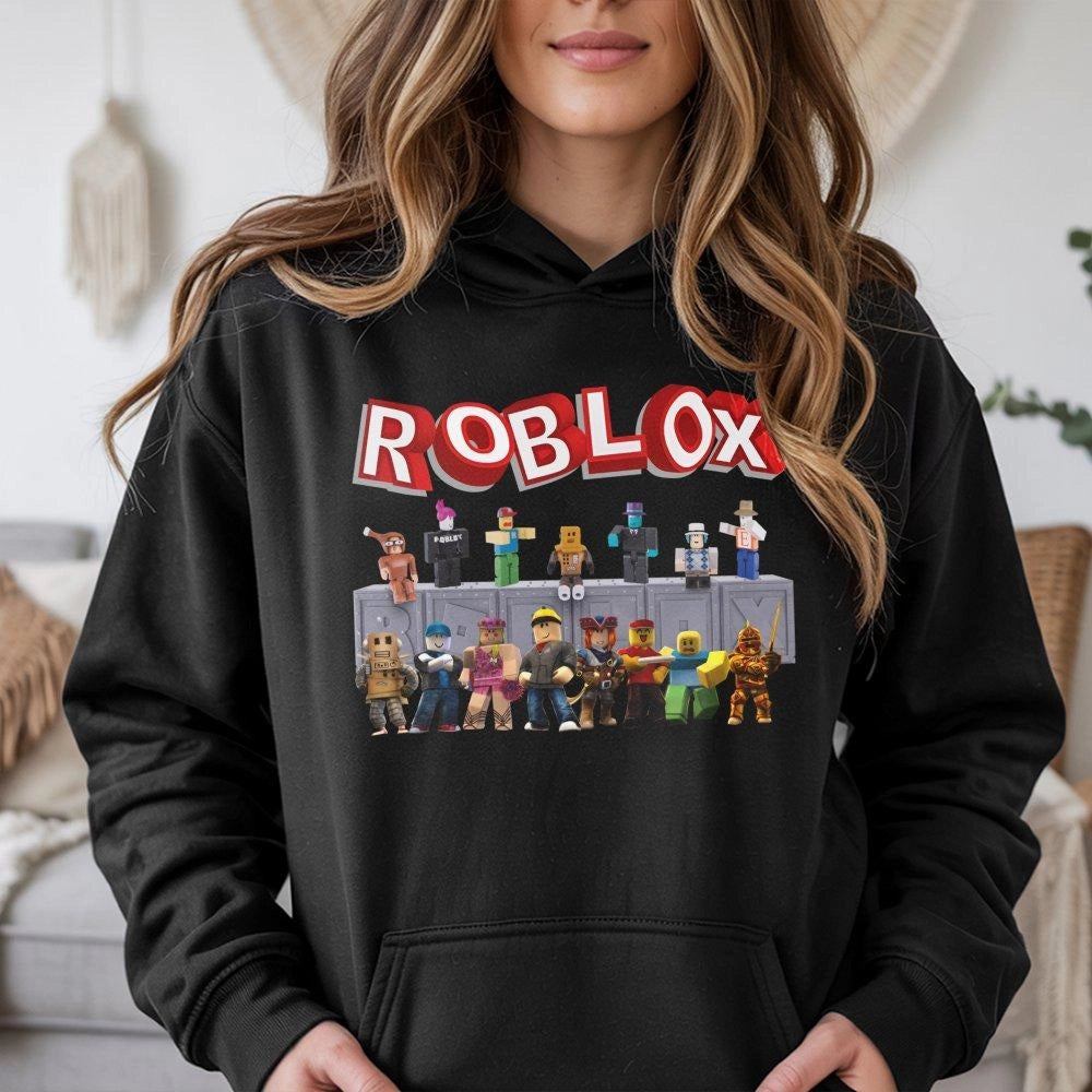 Gamer Character Graphic Hoodie | Retro Video Game Enthusiast Apparel | Premium Cotton Blend | Gift For Teens And Adults