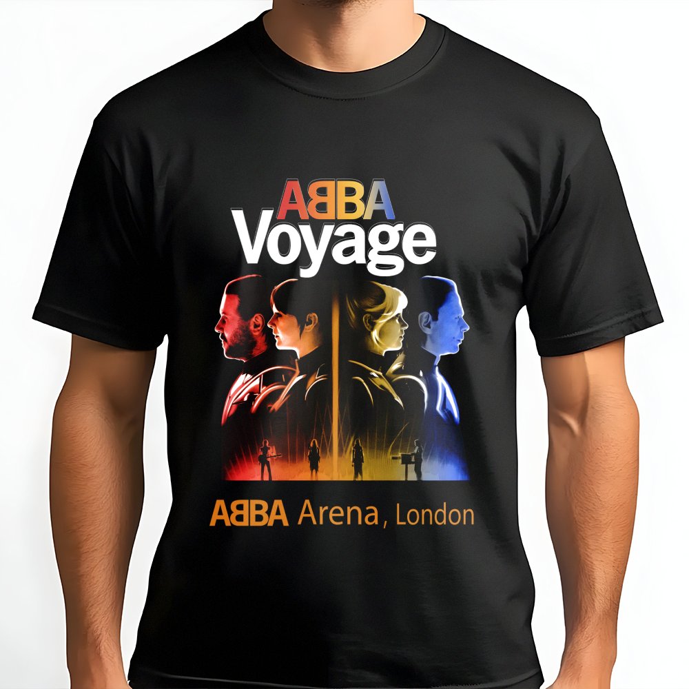 Voyage Concert Graphic T-Shirt | Retro Music Tour Design | 100% Premium Cotton | Fan Gift For Men & Women