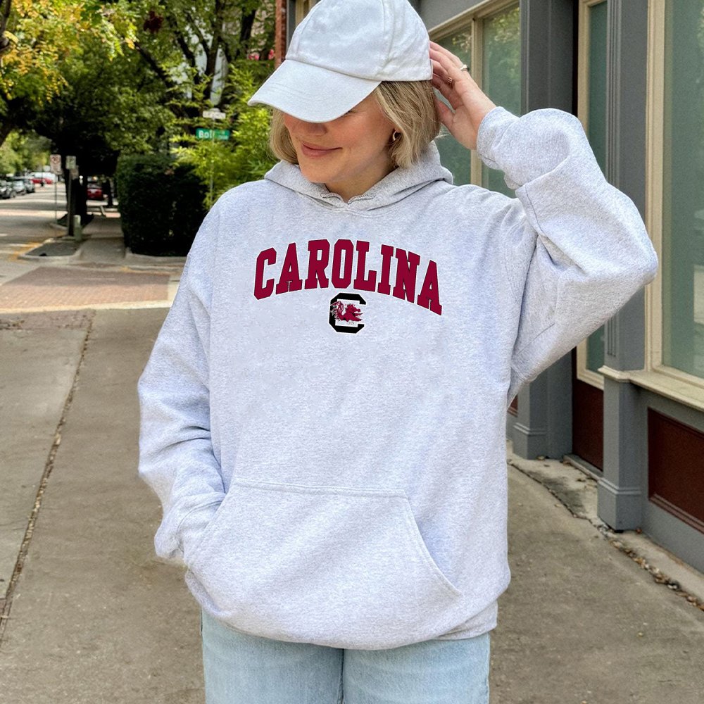 South Carolina Gamecocks Hoodie | Retro Collegiate Varsity Graphic | Cotton Blend Premium Sweatshirt | Gift For Students Alum