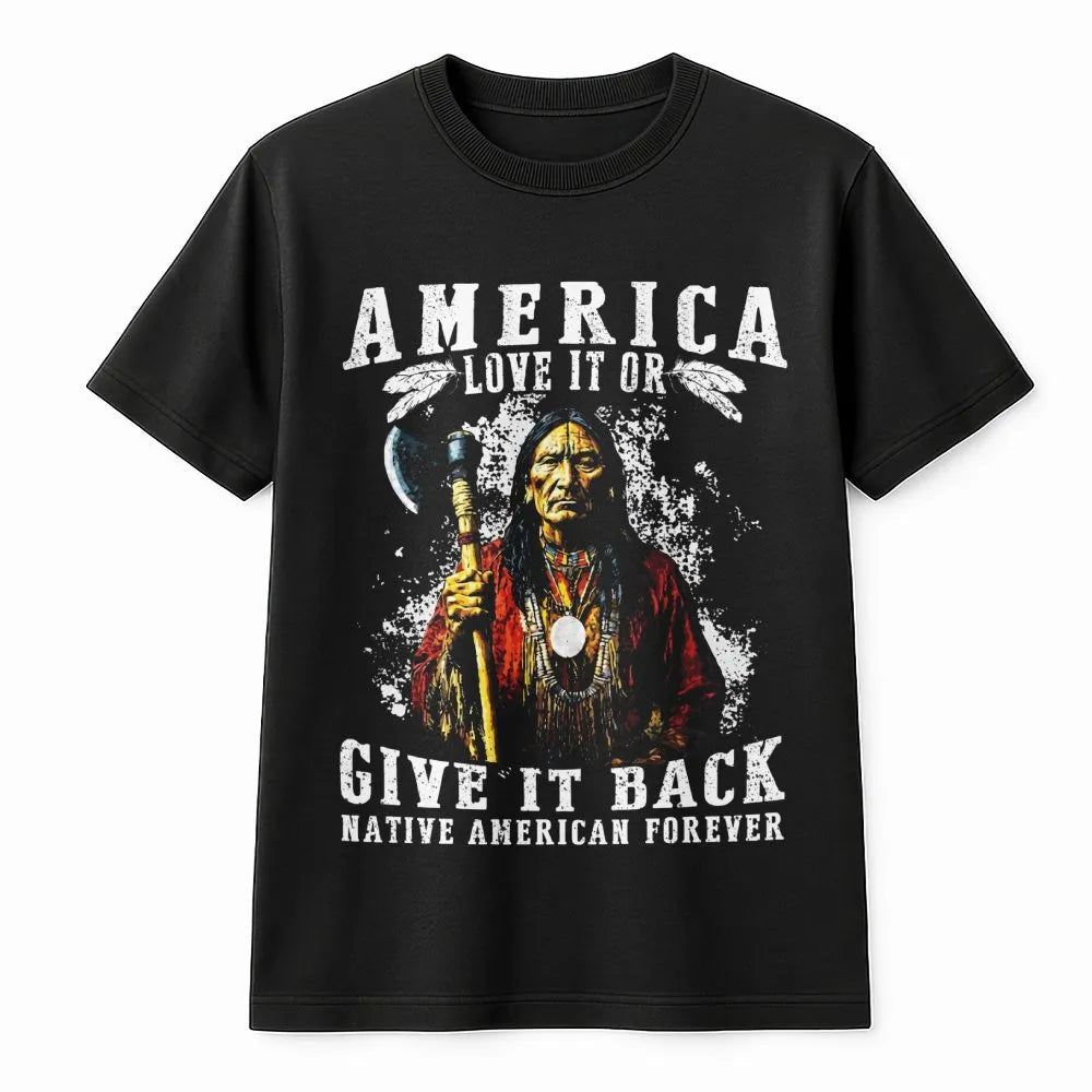 Native American Heritage T-Shirt | Patriotic Indigenous Pride Graphic | Premium Ringspun Cotton | Unisex Gift for Activists a