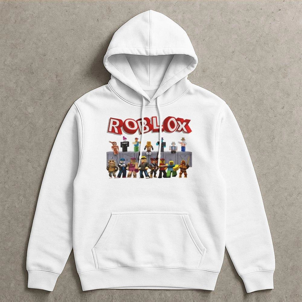 Gamer Character Graphic Hoodie | Retro Video Game Enthusiast Apparel | Premium Cotton Blend | Gift For Teens And Adults