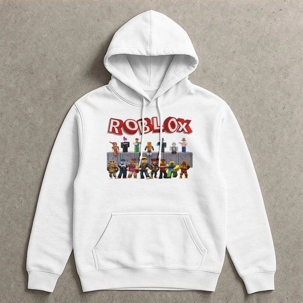 Gamer Character Graphic Hoodie | Retro Video Game Enthusiast Apparel | Premium Cotton Blend | Gift For Teens And Adults