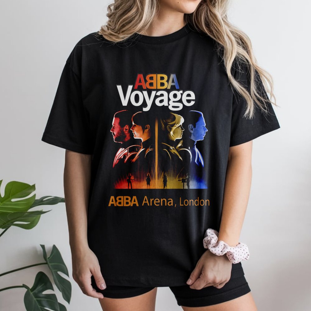 Voyage Concert Graphic T-Shirt | Retro Music Tour Design | 100% Premium Cotton | Fan Gift For Men & Women