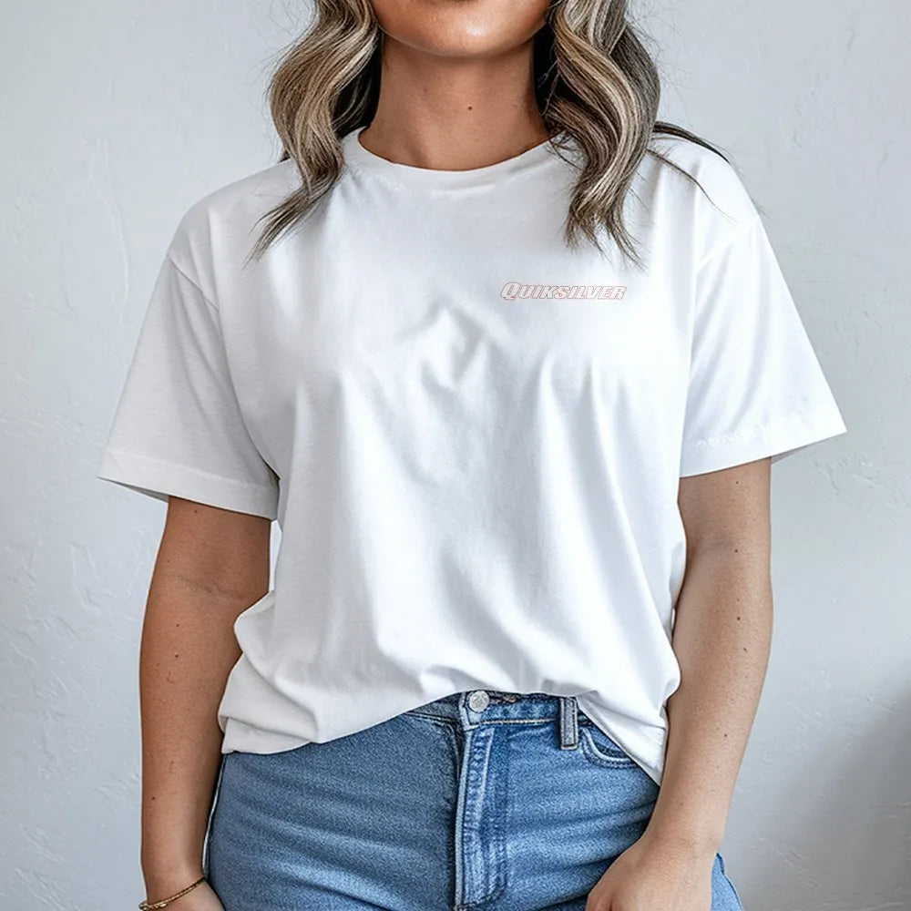 Quiksilver Logo T-Shirt | Classic Surf Style Graphic Tee | Premium 100% Cotton | Gift for Surfers