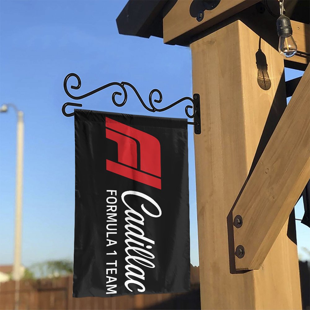 Cadillac Formula 1 Team Garden Flag | F1 Racing Motorsport Banner | Weather-Resistant Double Sided | Collector's Gift for F1 